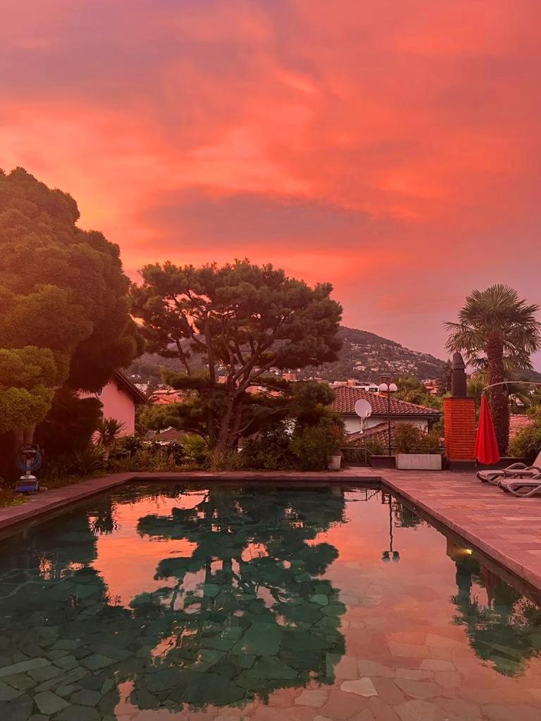 Villa Garni Gardenia Caslano Exteriér fotografie