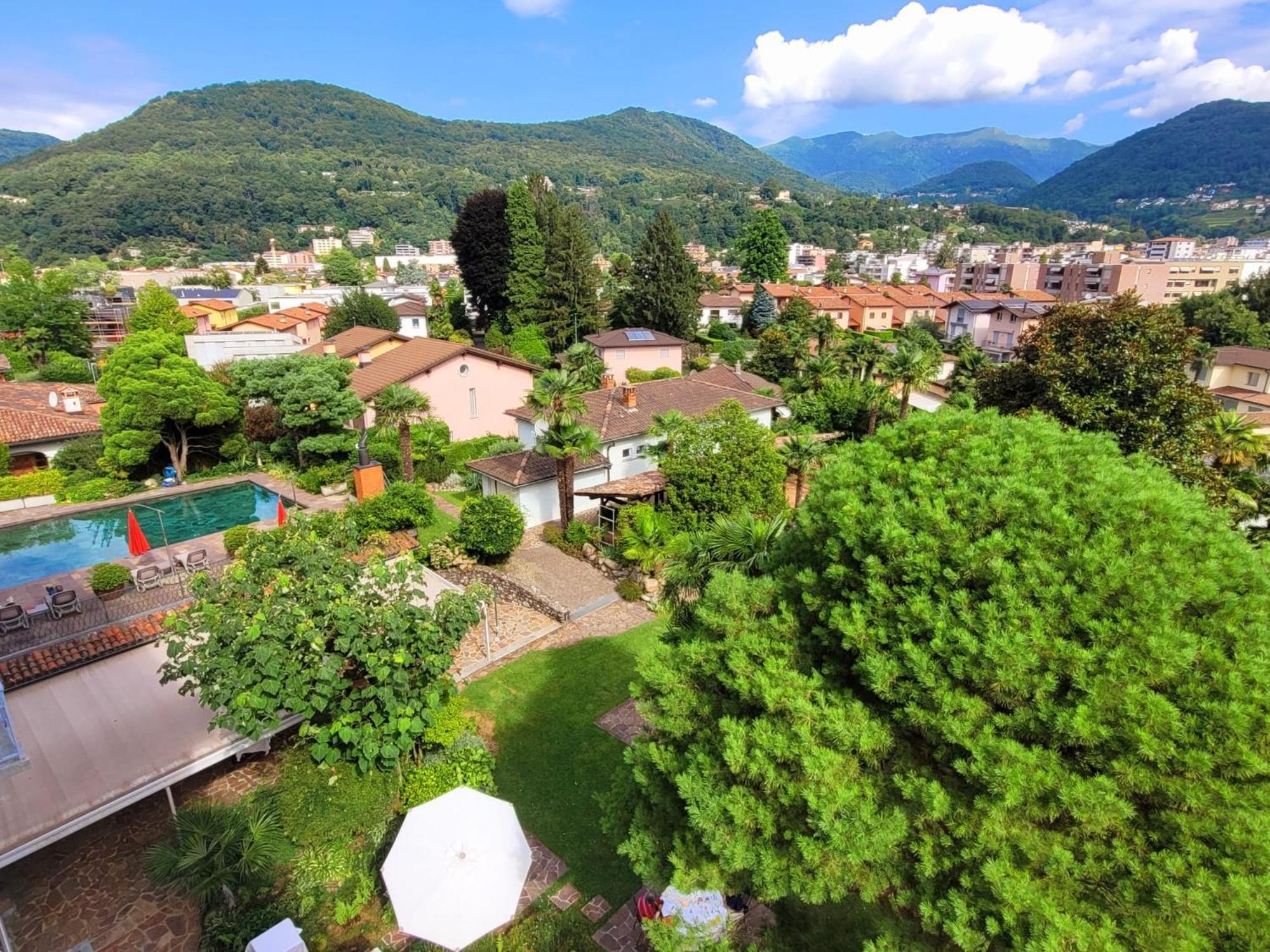 Villa Garni Gardenia Caslano Exteriér fotografie