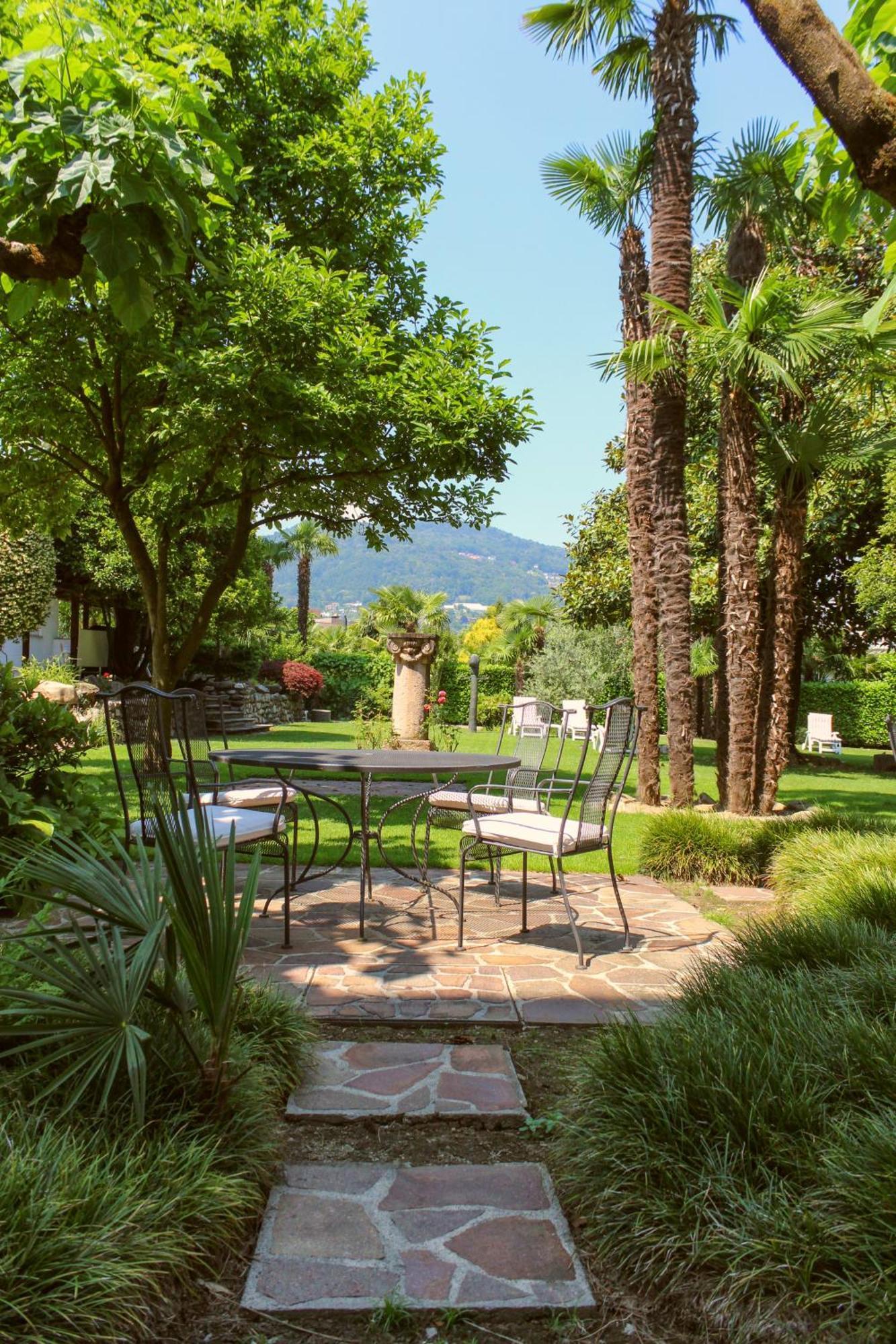 Villa Garni Gardenia Caslano Exteriér fotografie
